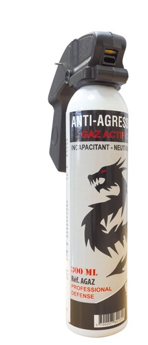 Aérosol  anti-agression gaz CS 300ml