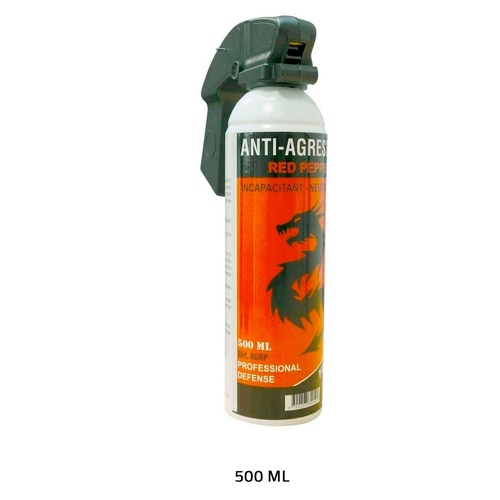 Aérosol anti-agression Red Pepper 500ml