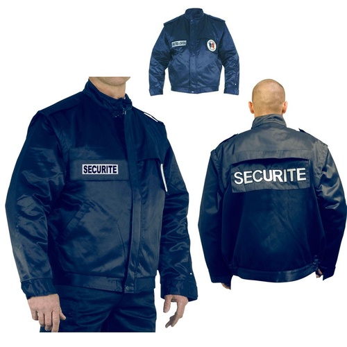 Blouson Platinium Action Line + flap brodé SECURITE