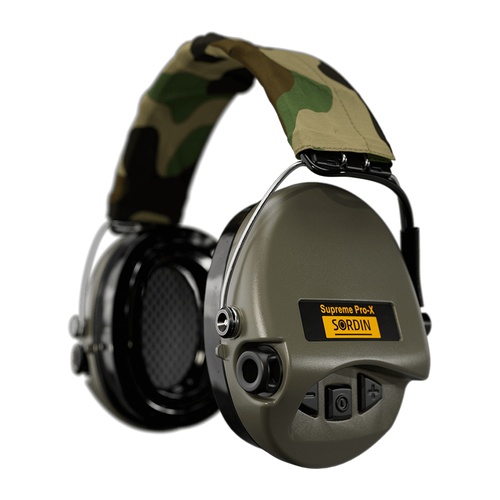 Casque anti-bruit Suprème Pro-X LED serre-tête tissu camo