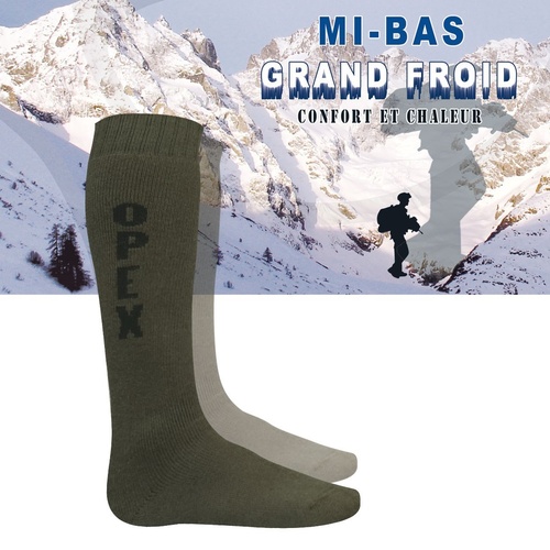 Chaussette mis-bas OPEX grand froid