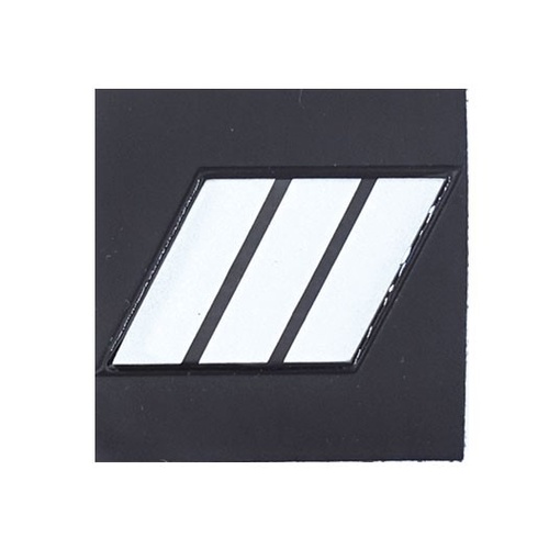 Grade gendarmerie départementale plastifié relief