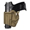 Holster Vegatek Short VKS8 noir pour PAMAS MAS-G1