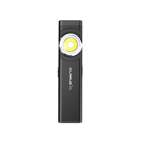 Lampe rechargeable à  double source de lumière E5 - 470 lumens