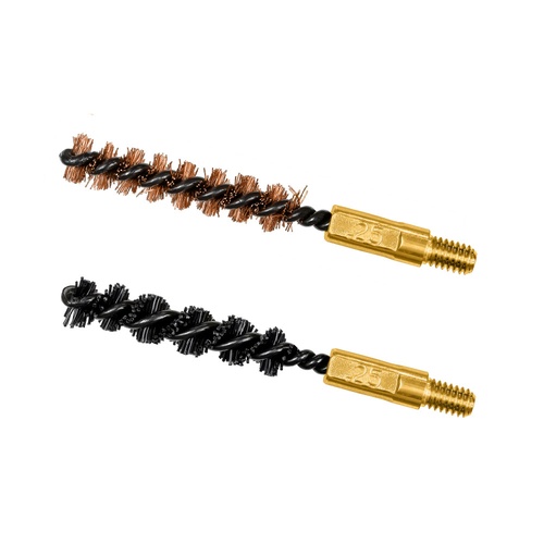 Lot de 2 brosses de nettoyage pour arme calibre .250, .257, .243""/6 mm