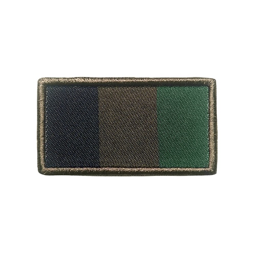 Patch drapeau français brodé sur tissu