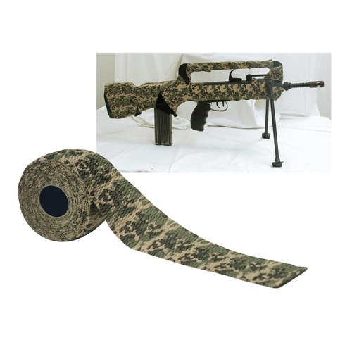 Ruban camouflage réutilisable 5cm X 4m