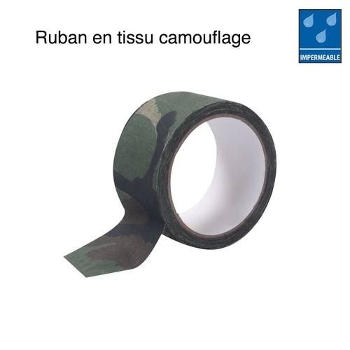 Ruban tissu camouflage adhésif