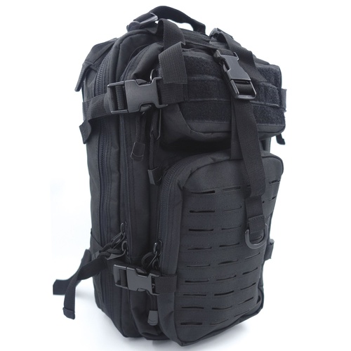 Sac à dos Assault Pack système MOLLE découpe laser