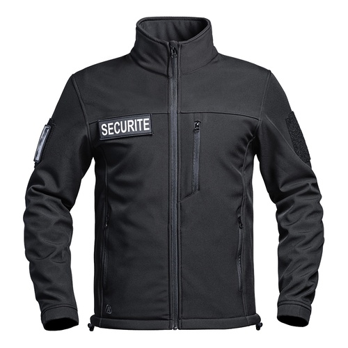 Veste softshell Sécu-one flap sécurité noir